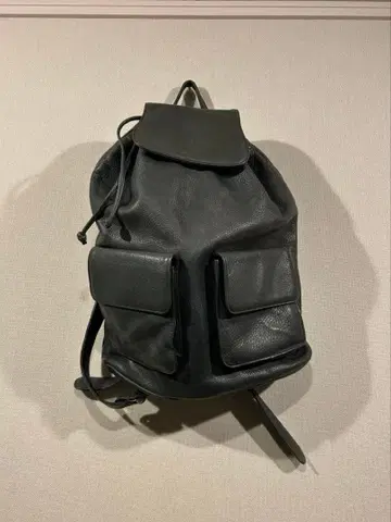 [레어 컬러] 히로후 복조리 가죽 백팩