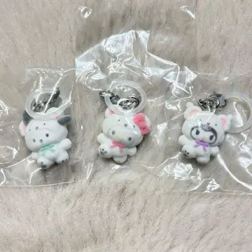 산리오 캐릭터즈 메지루시 액세서리 포근포근 스노우