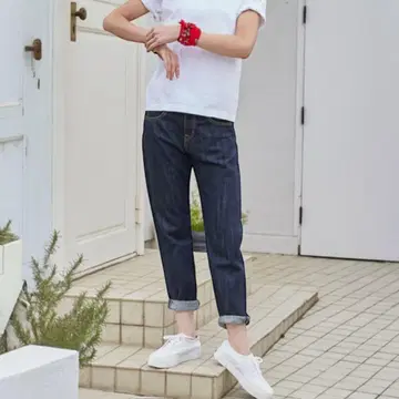 그린 라벨 데님 팬츠 네이비 38 청바지