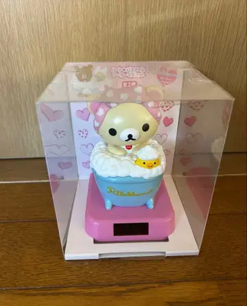 리락쿠마 코리락쿠마 하트 목욕 타임 솔라 마스코트 헤이세이 레트로