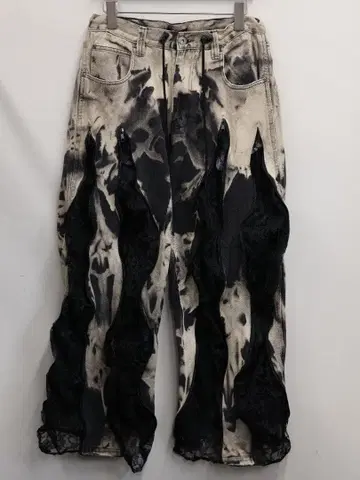 remake denim_RA136 재구축 와이드 팬츠 리메이크 y2k