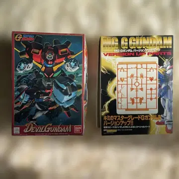 [ 미조립 ] 데빌건담 최종형태+G건담 버전업 부품