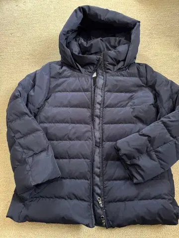 리플렉트 다운 코트 네이비