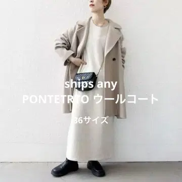 SHIPS any: PONTETORTO 스탠드 & 더블 칼라 코트