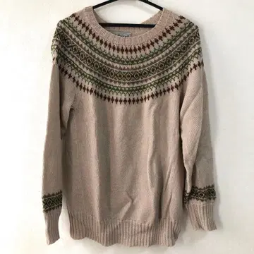 알파카 100% 볼리비아 니트 스웨터 남성용 여성용 L LL