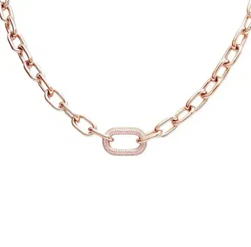 다니엘 윌링턴 로즈 골드 체인 목걸이