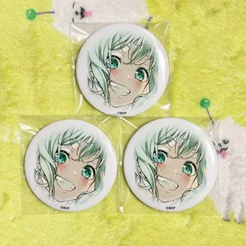 뱅드림 신자와전 청엽 모카 캔뱃지 3개 Afterglow