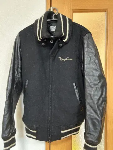 더퍼 Duffer 바시티 자켓 블랙 M 사이즈