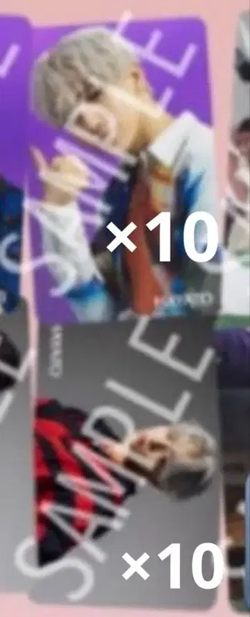 타카오 하야토 트레이딩 카드 AMAZONIA 20장