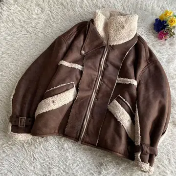 knuthmarf 리버서블 무스탕 자켓