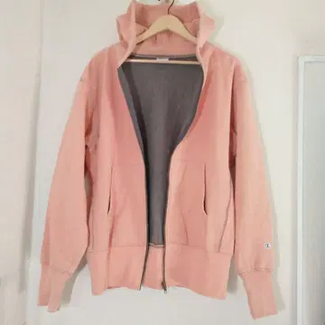 Champion 리버스 위브 단색 택 XL 탁한 오렌지 후드티