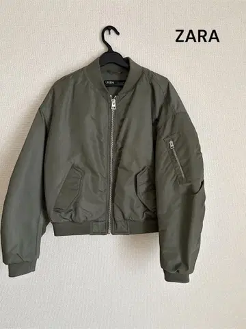 ZARA MA-1 자켓 올리브 그린