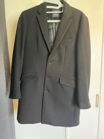 nano universe 블랙 체스터 코트