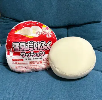 LOTTE 유키미다이후쿠 쿠션 BIG 봉제 인형