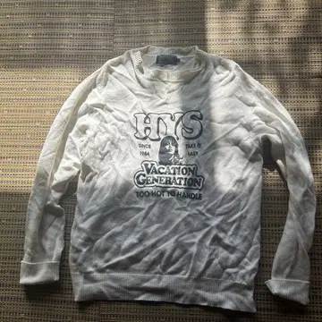 HYSTERIC 린넨 스웨터 L