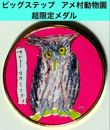 2025 빅 스텝 아메무라 동물원 말레이올빼미 기념 메달 코인