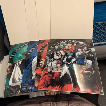 애니메이션 캐릭터 클리어 파일 4장 세트