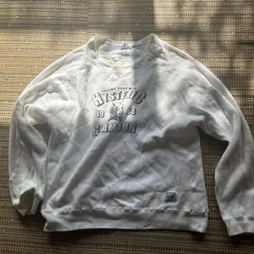 HYSTERIC GLAMOUR 화이트 맨투맨 L