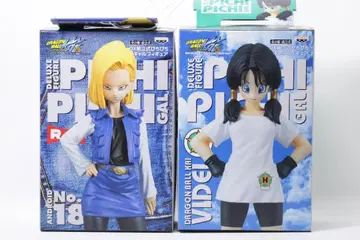 DX 조립식 삐삐 갸루 피규어 인조인간 18호 & 비델 [ 2종 세트 ]