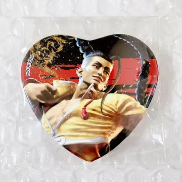 스트리트 파이터 6 스트6 제이미 하트형 캔뱃지 프린세스 카페 2