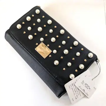 새상품 DaTuRa 다투라 펄 스터드 월렛 백