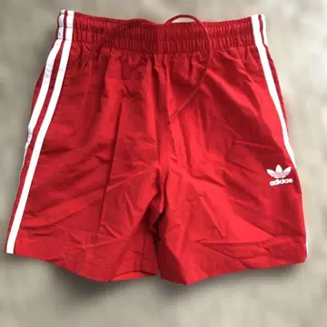 adidas 레드 숏팬츠 S 사이즈