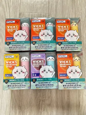VICKS 치이카와 (먼작귀) 콜라보 포켓 VICKS