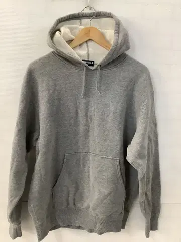 12.4 A255P 유니클로 후드 맨투맨 풀오버 그레이 속기모