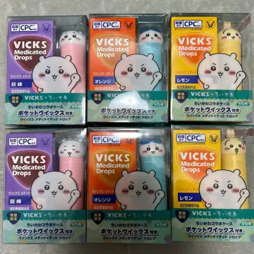 VICKS 메디케이티드 드롭스 6세트