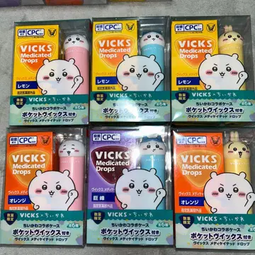 VICKS 메디케이티드 드롭스 6세트