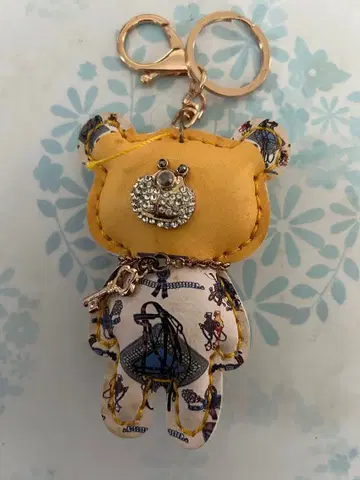 곰 모양 키링 거의 미사용