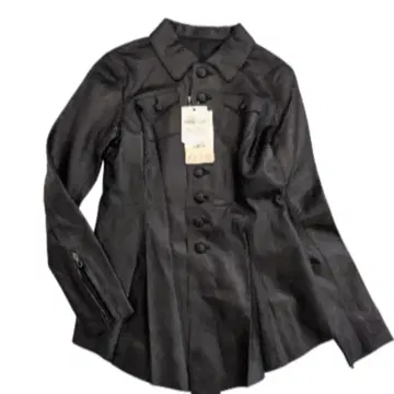 미사용 새상품 40ct 525 다케오 키쿠치 가죽 셔츠 플리츠 일본제