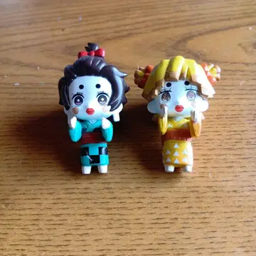 귀멸의 칼날 나라붕데스 피규어 세트 탄자 선자