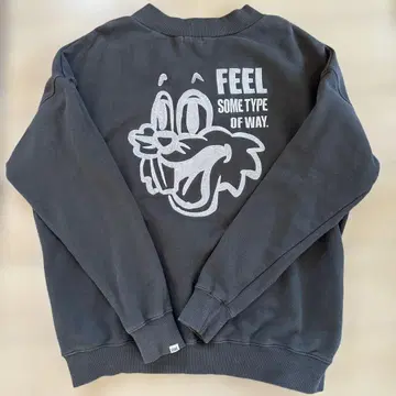 GYDA 맨투맨 티셔츠 차콜 그레이