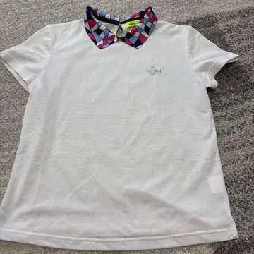 VIVA HEART 기하학 패턴 칼라 셔츠 42 사이즈