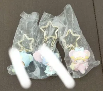 리틀트윈스타 별하늘의 엔젤 시크릿 키링 키키라라 포프