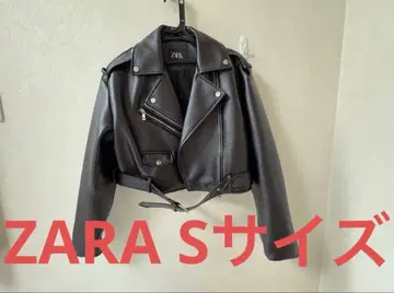 ZARA 블랙 S 사이즈 라이더 자켓