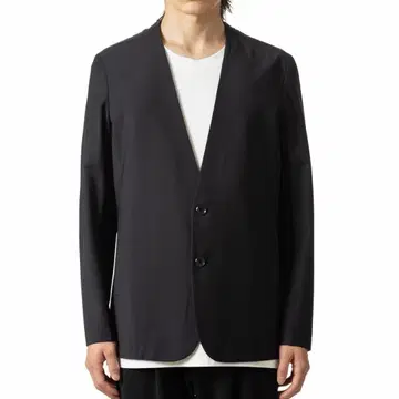 [ 택 포함 ] PE/WO 스트레치 트로피컬 노카라 자켓 2