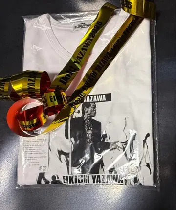 야자와 에이요시 도쿄 돔 / 한정판 T셔츠 / 트래버스 테이프 포함