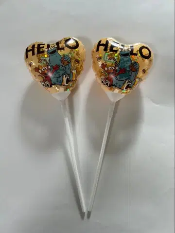 세서미 스트릿 마켓 손잡이 벌룬 2개