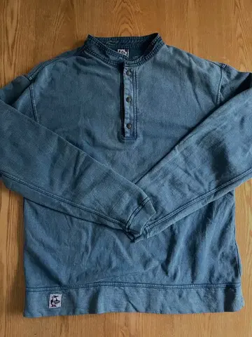 CHUMS 헨리넥 트레이닝복 XL 데님 블루