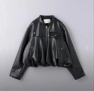 인조 가죽 블루종 애로우즈 아우터