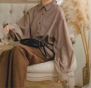 amr. 건클럽 체크 빅 셔츠