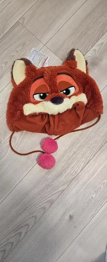 캐릭터 모자 복슬복슬한 퍼 소재