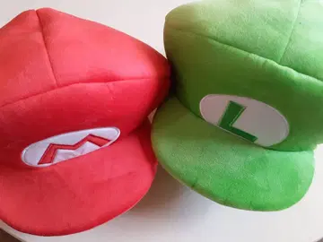 마리오 루이지 캐릭터 모자 세트