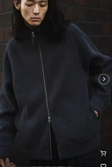 HEAVY WEIGHT DRIVERS KNIT 컬러 차콜