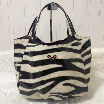 Think Bee! 싱크비 토트백 숄더 가능 PVC 제브라 패턴