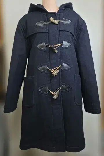 맥레거 네이비 더플 코트 후드 부착 일본제 y50