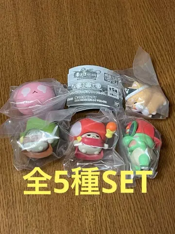 버섯 전설 용사와 마법의 램프 나란히 굿즈. 총 5종 SET