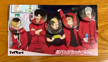 하이큐!! 캔뱃지 세트 4개입